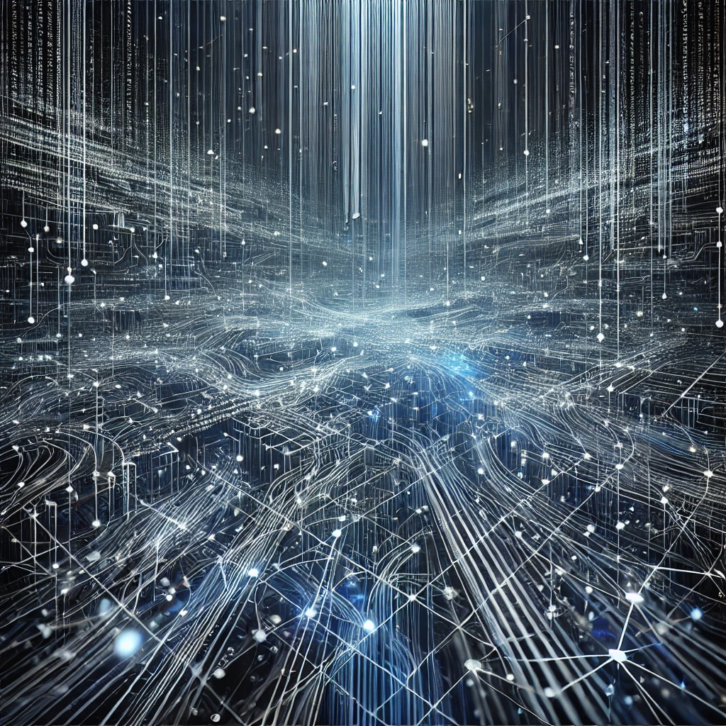 Abstract illustration symbolizing systems engineering and automation